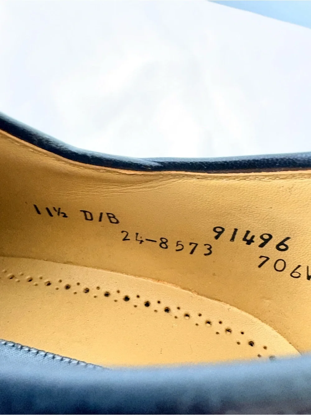 Johnston & Murphy Vintage Two-Tone Leather Saddle Oxfords (11.5 D) - NWOB